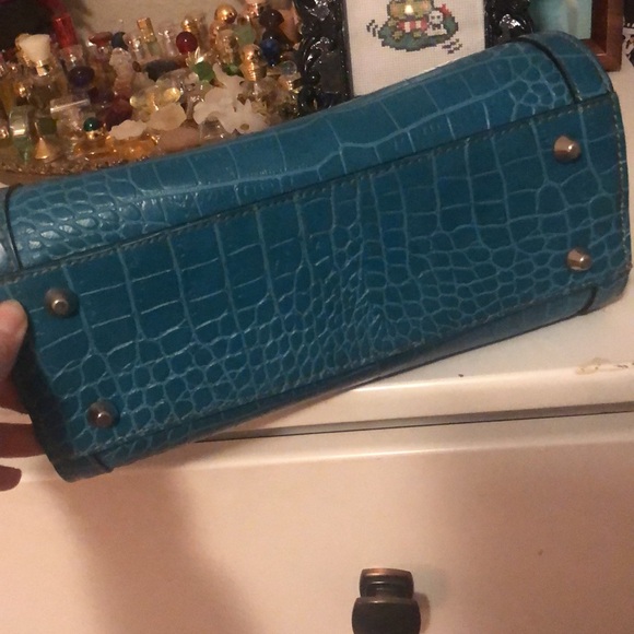 Chenson Aqua Blue Handbag - Picture 3 of 6